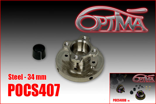 6MIK OPTIMA Volant moteur acier POCS407