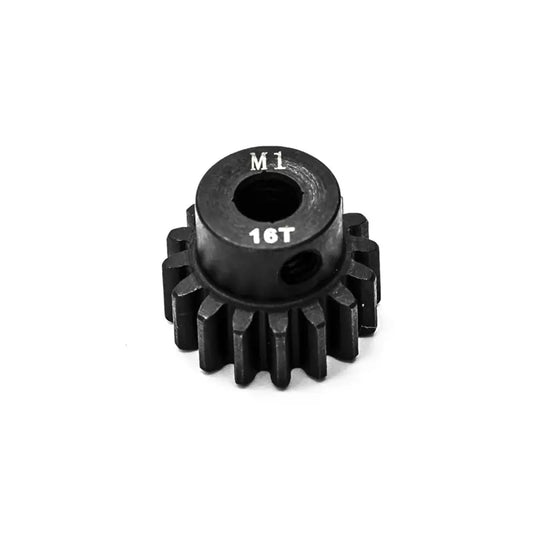 KONNECT Pignon moteur M1 16 dents en acier diamètre 5mm HT180116