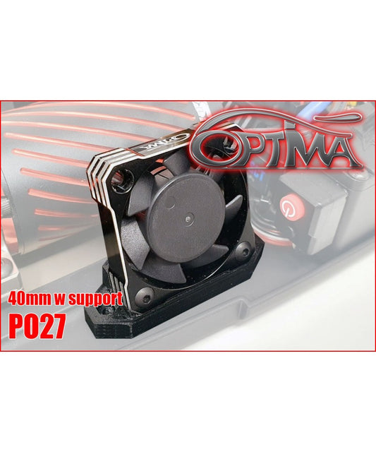 6MIK Ventilateur moteur universel 40mm avec son support PO27